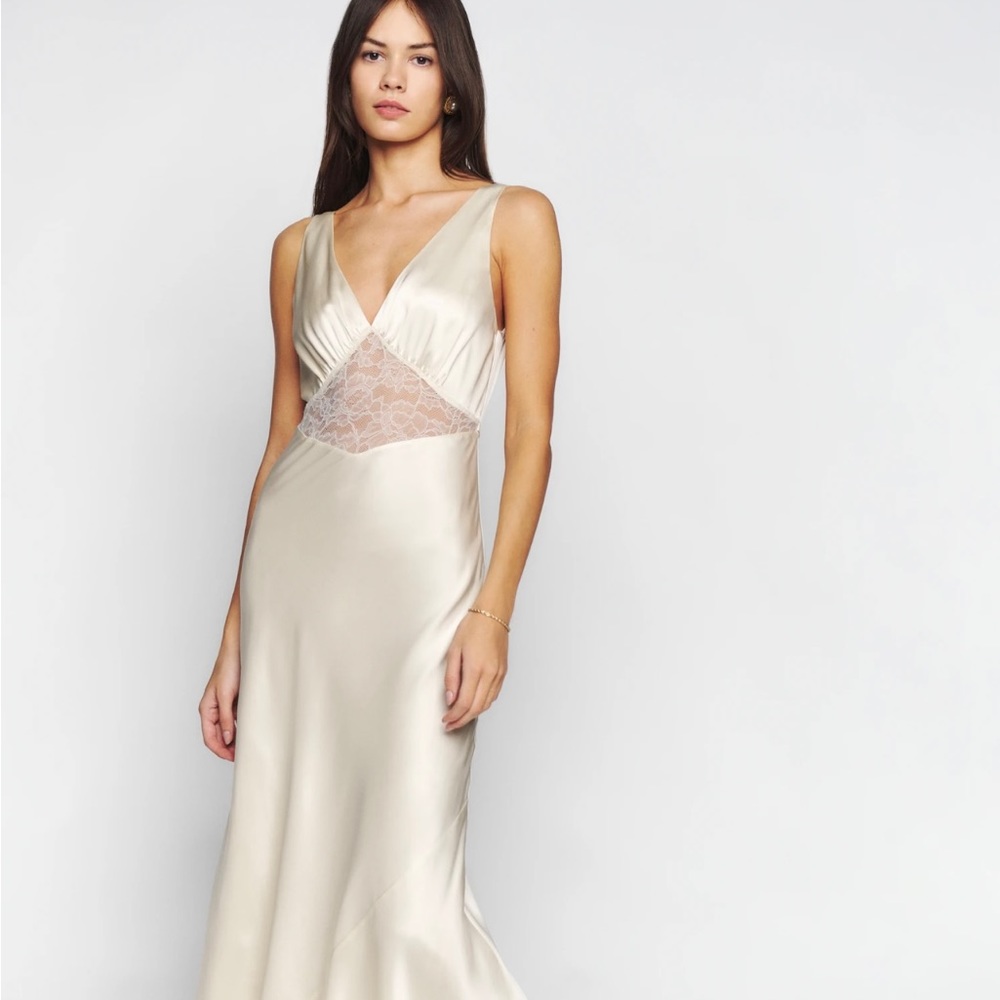 Brand new dress, never worn, 100% silk!